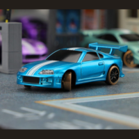 Turbo Racing 1/76 C63 RC Drift Car RTR (1) Blue