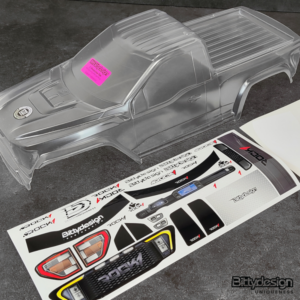ROCK1 1/10 clear body for 313mm (12,3") Rock Crawler, Pre-Cut (CR-RK1)
