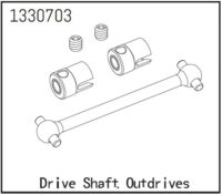 Absima Drive Shaft and Outdrives - BronX