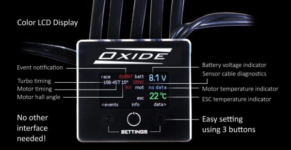 Elceram Oxide 1/10 Competition Brushless ESC