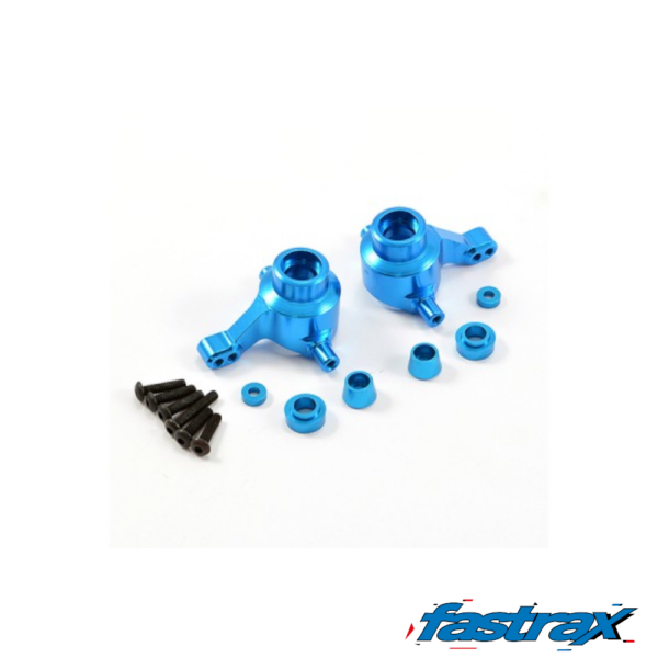 Front Steering Block (pr) Alu TT01 (FTTA089B) Fastrax