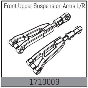 Absima Front Upper Suspension Arms L/R