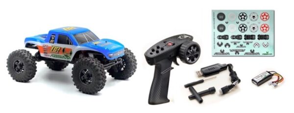Hobby Plus 1:18 "The Goat" Mini Crawler RTR (Blue)