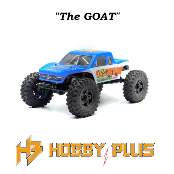 Hobby Plus 1:18 "The Goat" Mini Crawler RTR (Blue)