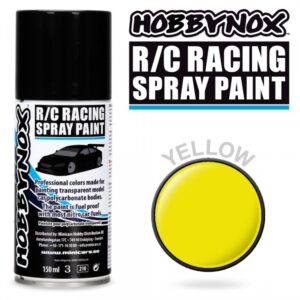 Hobbynox Yellow R/C Racing Spray Paint 150 ml