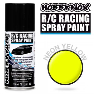 Hobbynox Neon Yellow R/C Racing Spray Color 150 ml
