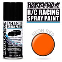 Hobbynox Neon Red R/C Racing Spray Paint 150 ml