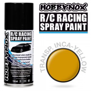 Hobbynox Transparent Inca Yellow R/C Racing Spray Color 150 ml