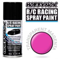 Hobbynox Transparent Magenta R/C Racing Spray Color 150 ml