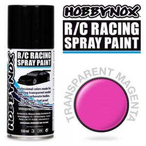 Hobbynox Transparent Magenta R/C Racing Spray Color 150 ml