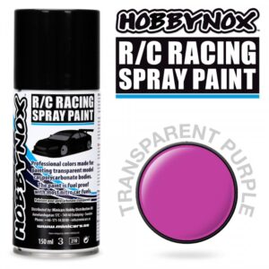 Hobbynox Transparent Purple R/C Racing Spray Color 150 ml