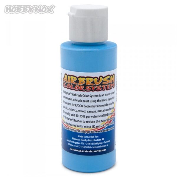 Hobbynox Airbrush Color Solid Sky Blue 60ml (HN22090)