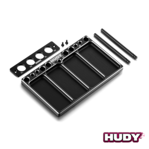 Alu Tray For 1/10 Off-Road Diff & Shocks (109801) Hudy