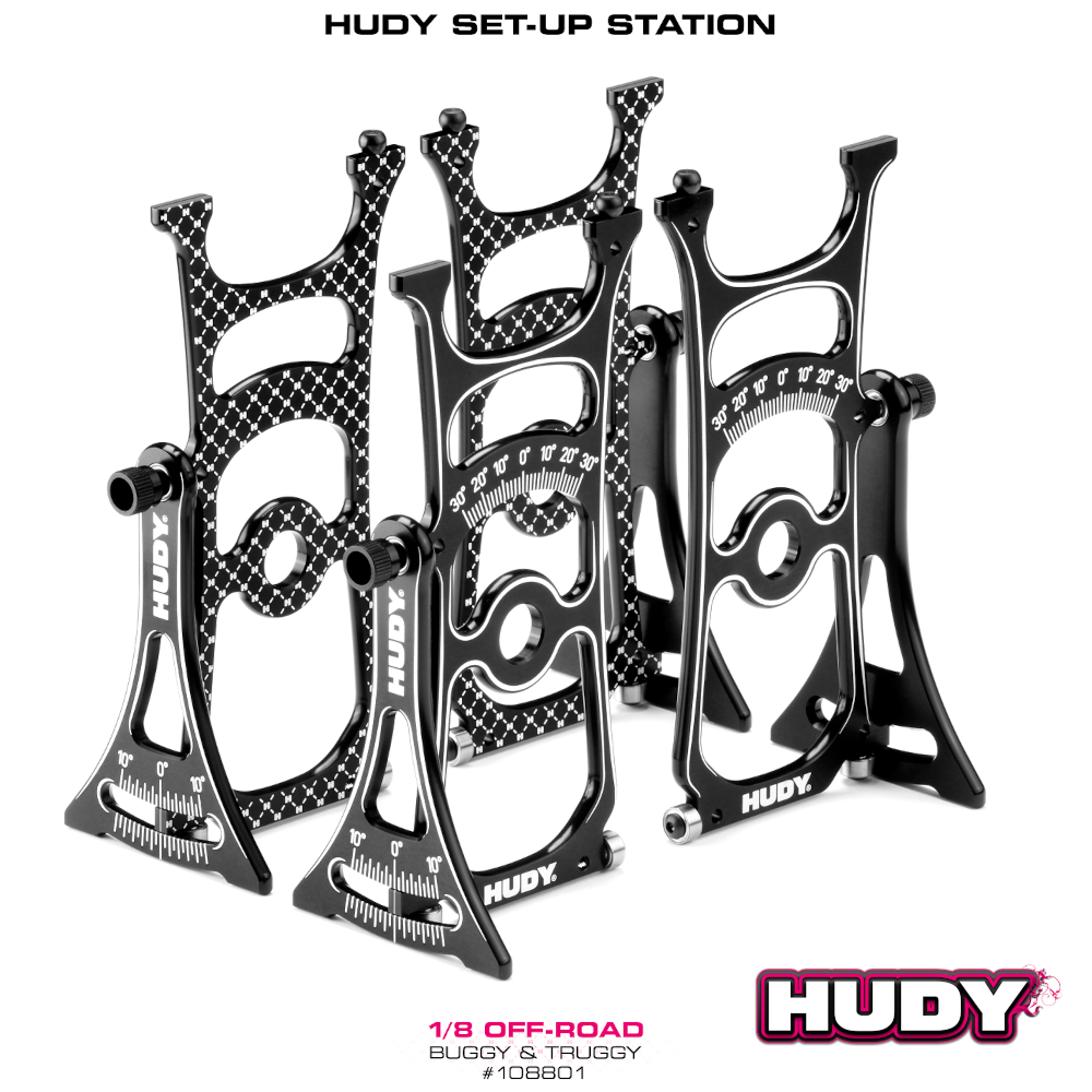 Set-Up Station For 1/8 Off-Road Cars & Truggy (108801) Hudy