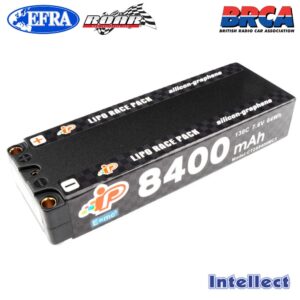 Intellect LiPo 2S Battery 8400mAh 130C 7.6V (5mm,320g)