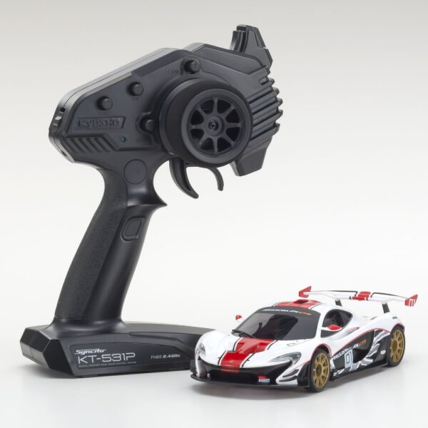 Kyosho Mini-Z RWD MR-03 Readyset McLaren P1 GTR White/Red