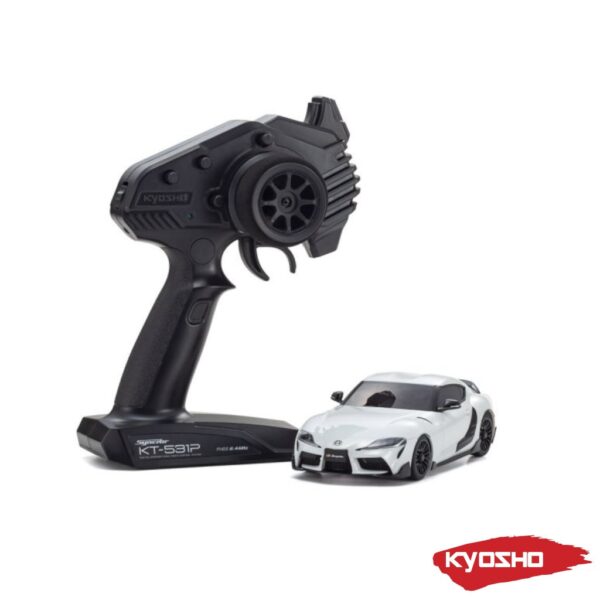 Kyosho Mini-Z AWD Toyota GR Supra TRD Aero Version White (MA020N-L/KT531P)