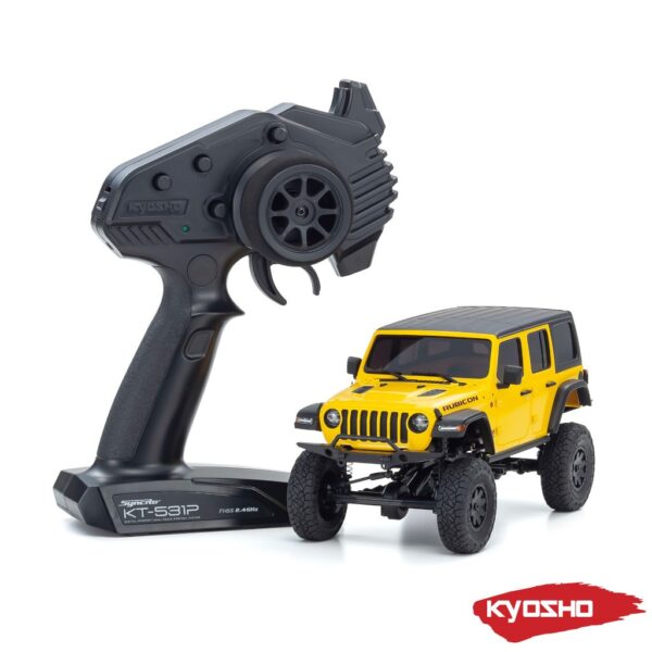 Kyosho Mini-Z 4X4 MX-01 Jeep Wrangler Rubicon Hellayella (KT531P)