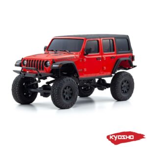 Kyosho Mini-Z 4X4 MX-01 Jeep Wrangler Rubicon Firecracker Red (KT531P)