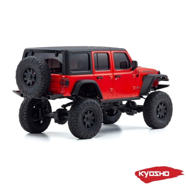 Kyosho Mini-Z 4X4 MX-01 Jeep Wrangler Rubicon Firecracker Red (KT531P)