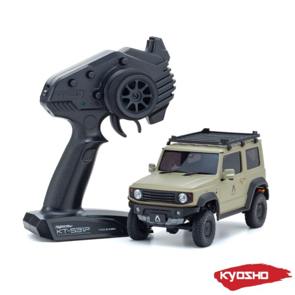 Kyosho Mini-Z 4X4 MX-01 Suzuki Jimny Sierra Apio TS4 Khaki (KT531P)