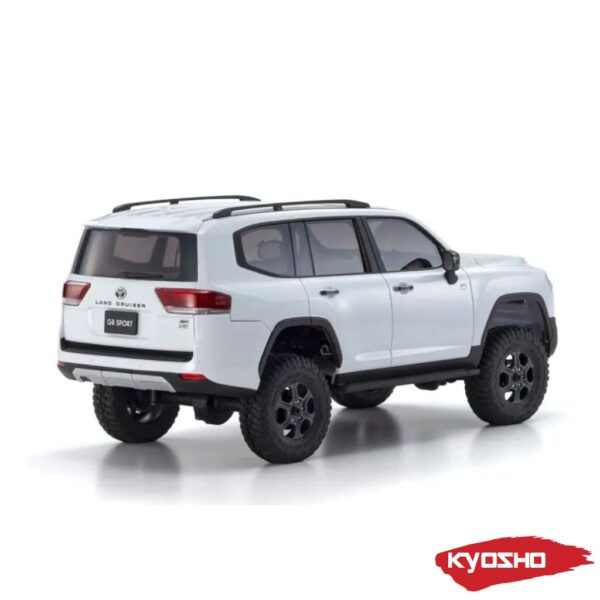 Kyosho Mini-Z 4X4 MX-01 Toyota Land Cruiser GR Sport Precious White (KT531P)