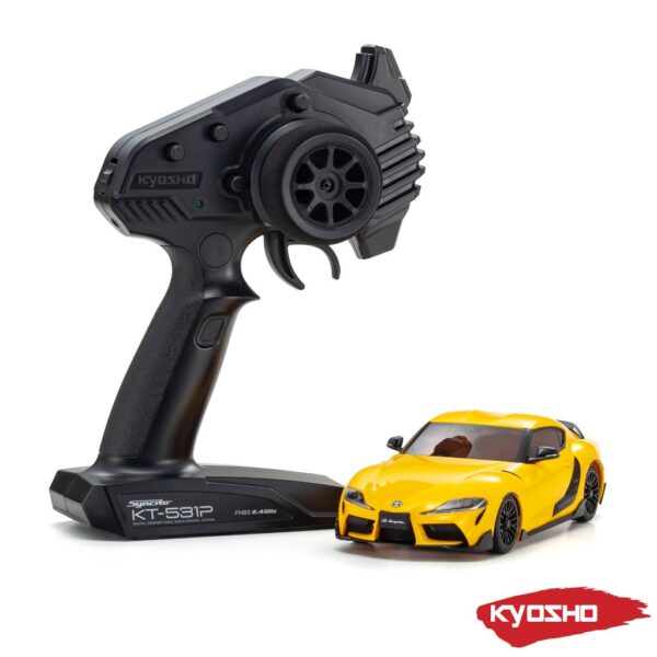 Kyosho Mini-Z AWD Toyota GR Supra TRD Aero Version Yellow (MA020N-L/KT531P)