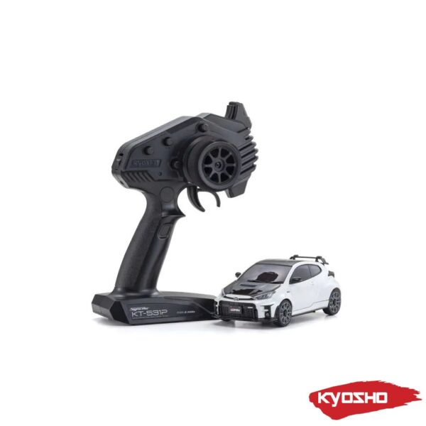 Kyosho Mini-Z AWD Toyota GRMN Yaris Circuit Package White (MA020-KT531P)