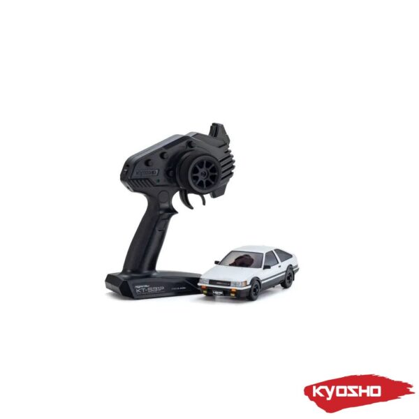 Kyosho Mini-Z AWD Toyota Corolla Levin AE86 White-Black (MA020N-L/KT531P)