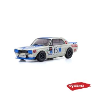 Kyosho Mini-Z AWD Skyline 2000GT-R KPGC10 Racing'72 Blue No15 (MA020/KT531P)