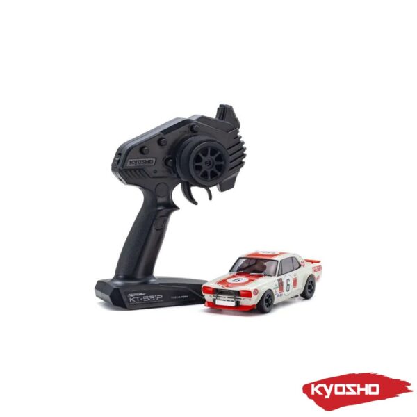 Kyosho Mini-Z AWD Skyline 2000GT-R KPGC10 Racing'72 Red No.6 (MA020/KT531P)