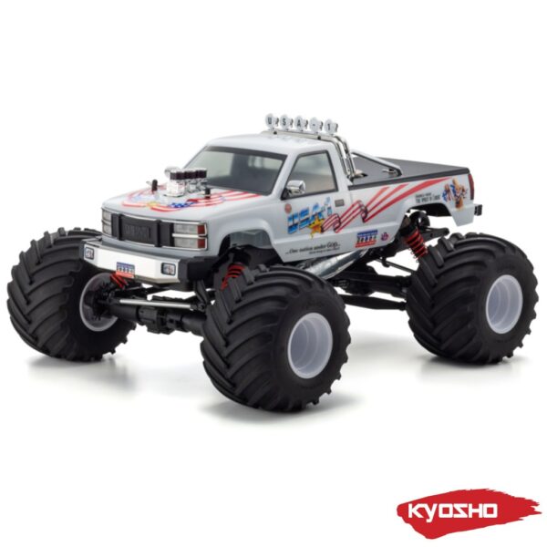 Kyosho USA-1 Nitro 1:8 RC Nitro 4WD Readyset w/KE25SP2