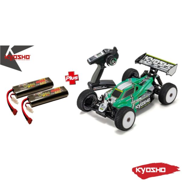 Kyosho Inferno MP10e RS  + Pink Performance  PP3-2S4000-D (x2)
