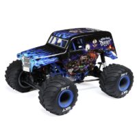 Losi 1/18 Mini LMT 4X4 Monster Truck RTR Grave Digger Blue