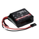 2000mAh 7.6V 2S Team Orion LiPo Hump Receiver Battery Pack (51x39x21mm)