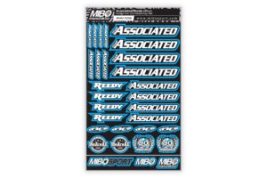 Associated/Reedy Design Pre-Cut Stickers (A5) Sinine