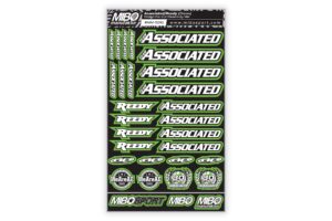 Associated/Reedy Design Pre-Cut Stickers (A5) Roheline
