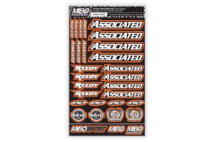 Associated/Reedy Design Pre-Cut Stickers (A5) Orange