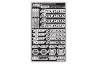 Associated/Reedy Design Pre-Cut Stickers (A5) Valge