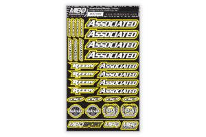 Associated/Reedy Design Pre-Cut Stickers (A5) Kollane
