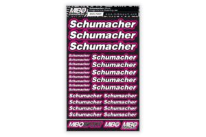 Schumacher Design Pre-Cut Stickers by MM (A5) Roosa