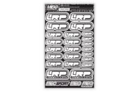 LRP Design Pre-Cut Stickers by MM (A5) White