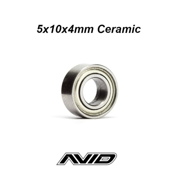 5x10x4mm Ball Bearing Ceramic Metal Aura (1) AVID