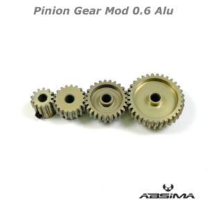 Absima Pinion Gear Module 0.6 Alu