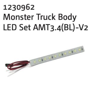 Absima Monster Truck Body LED Set AMT3.4(BL)-V2