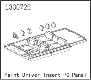 Absima Painted Interior Set - BronX