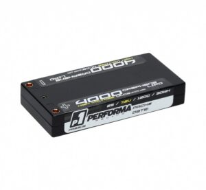 4000mAh 120C 7.6V 2S Performa Racing Graphene HV LiPo Shorty (4mm, 125g)