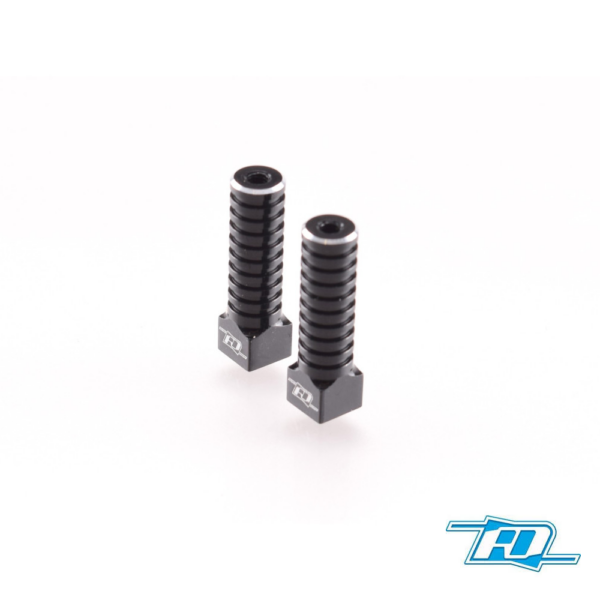 Battery Post Set Alu XB2 (black) RDRP (0330)