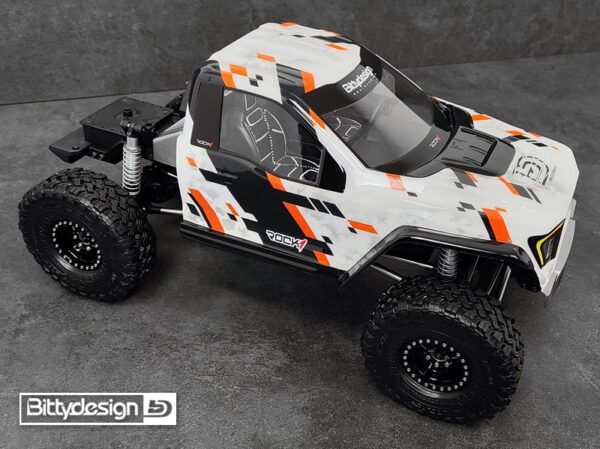 ROCK1 1/10 'Cab-Only' body for Rock Crawler, Pre-Cut (BDCR-RK1-C)