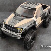 ROCK1 clear body set for Vanquish VS4-10 Phoenix/Fordyce 1/10 Rock Crawler, Pre-Cut (BDCR-RK1-VS4)